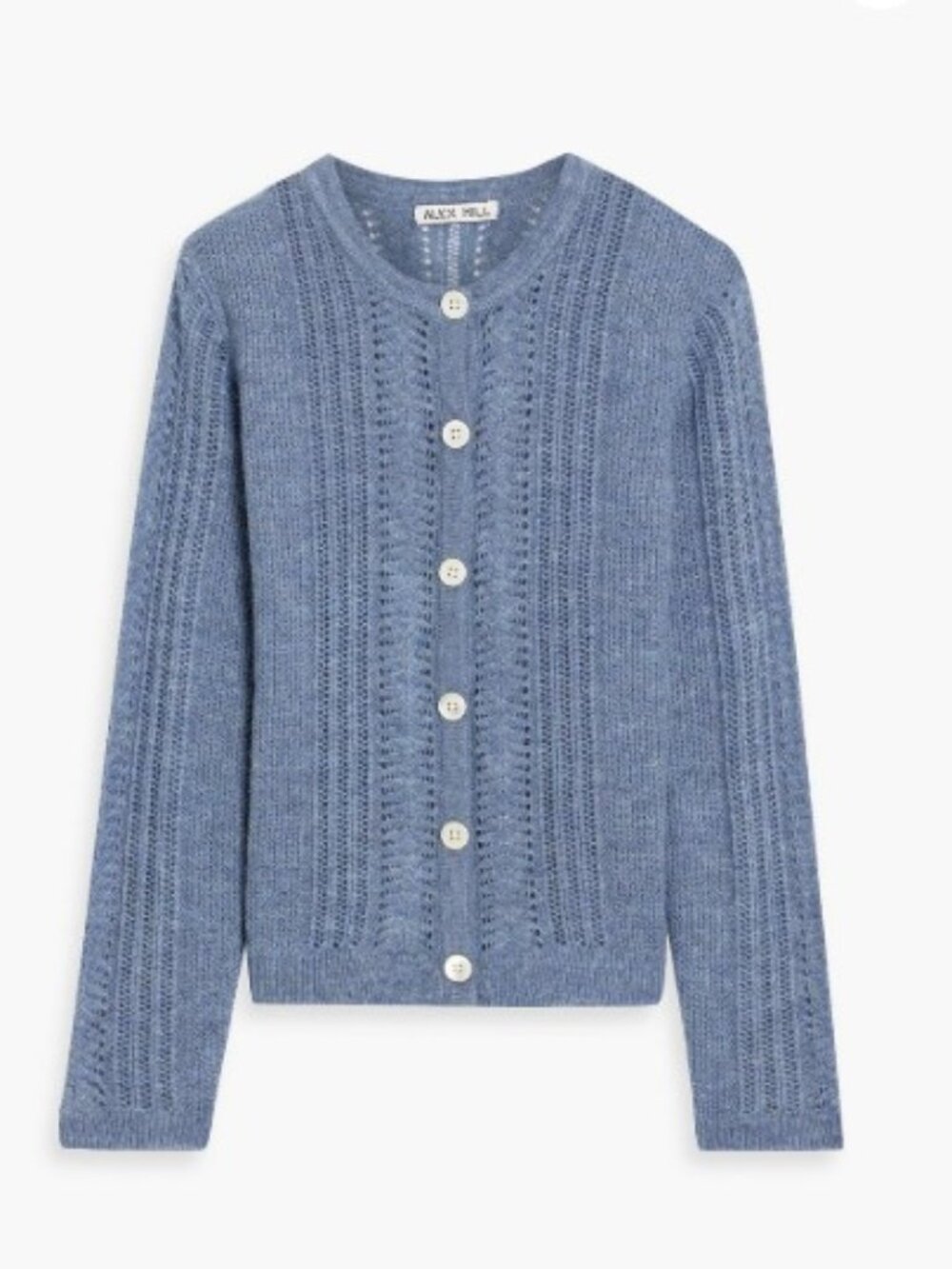 Alex Mill Addison Cardigan - Frost Blue / XL